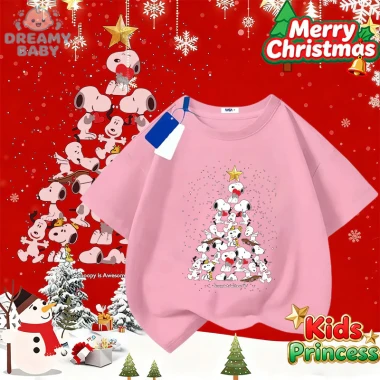 Áo Thun Giáng Sinh Trẻ Em Đỏ Đẹp - Giảm 10890đ Còn 49500đ - DREAMY BABY Giáng sinh 2026 14 Áo Thun Giáng Sinh Trẻ Em Đỏ Đẹp - Giảm 10890đ Còn 49500đ - DREAMY BABY Giáng sinh 2026 14