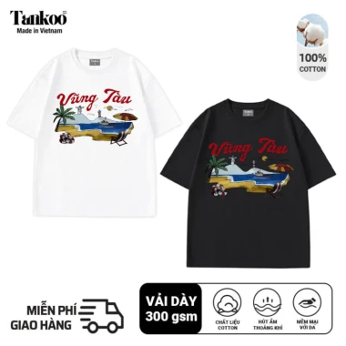 Áo Thun In VũNG TÀU Nam Nữ Cotton - Giá Chỉ 118560đ | Áo Phông Tay Ngắn Mùa Hè Siêu Đẹp 2