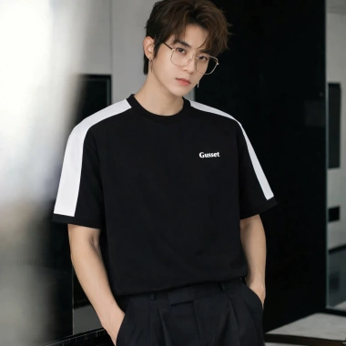 Áo Thun Nam Basic Viền Vai Oversize Streetwear Cổ Tròn GUSSET AP07 109.000₫ 2