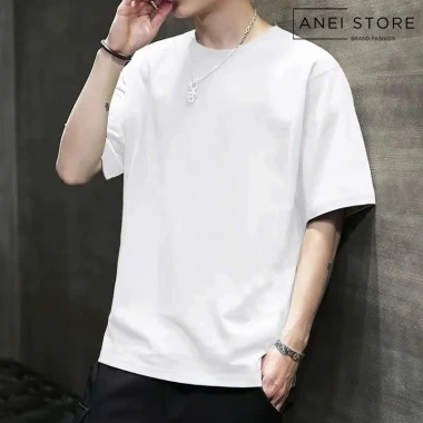 Áo Thun Nam Cổ Tròn Tay Ngắn Anei Store - Cotton 100% Co Giãn 4 Chiều Mềm Mại - Giá Chỉ 139k 6 Áo Thun Nam Cổ Tròn Tay Ngắn Anei Store - Cotton 100% Co Giãn 4 Chiều Mềm Mại - Giá Chỉ 139k 6