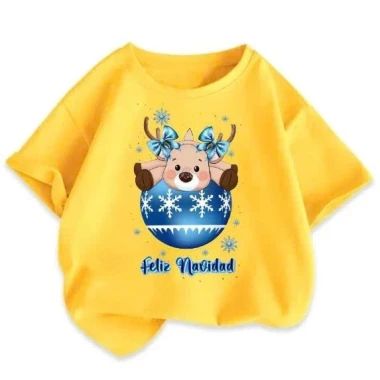 Áo Thun Noel Cho Bé Tuần Lộc Dễ Thương - Giá Rẻ 49500đ - In Sắc Nét Không Bong 10 Áo Thun Noel Cho Bé Tuần Lộc Dễ Thương - Giá Rẻ 49500đ - In Sắc Nét Không Bong 10