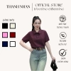 Áo Thun Polo Nữ Cổ Tròn Form Rộng Basic Thanh Lịch Giá ưu đãi 119k 2