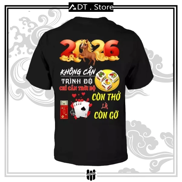 Hình ảnh sản phẩm Áo Thun Tết 2.026 Siêu Hài Hước Mèo Kitler - Roblox Face - Quả Vải Lon Giảm 20% Còn 89k