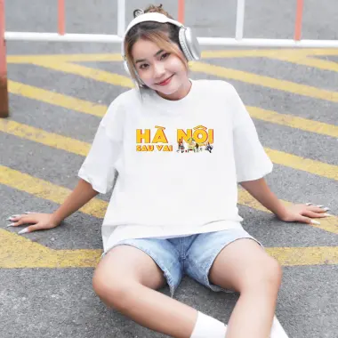 Áo Thun Unisex BEETEE Cotton 100% Giảm Giá - Hà Nội Sau Vai HNSV00 Chỉ 196k 6