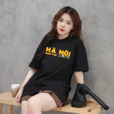Áo Thun Unisex BEETEE Cotton 100% Giảm Giá - Hà Nội Sau Vai HNSV00 Chỉ 196k 7