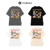 Áo Thun Unisex Teeworld Ăn Sập Hà Nội - Giảm 55k, Chỉ 279k, Form Rộng Nam Nữ 2