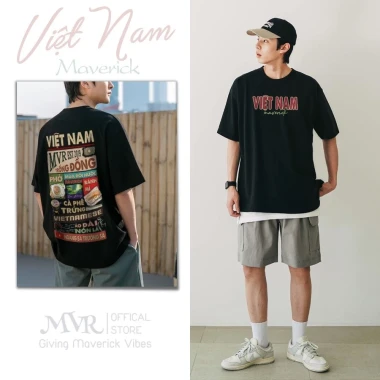 Áo Thun Unisex Tự Hào Việt Nam - Phông Phượt Du Lịch Giá Rẻ Chỉ 58500đ 3