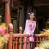 Áo Yếm Lụa Cách Điệu Trung Thu Sen Huế Hội An Giảm 20% Còn 439k 6