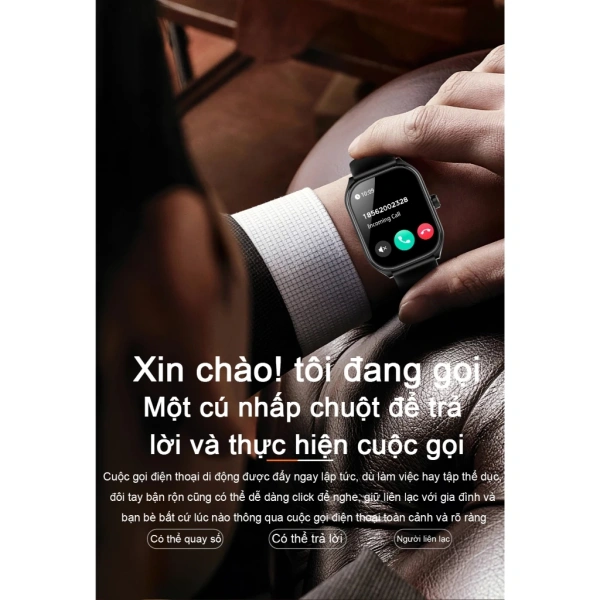 Hình ảnh sản phẩm Aolon Curve Đồng Hồ Thông Minh – Thiết kế màn hình cong, IP68, Thông báo tin nhắn,Theo Dõi Sức Khỏe, smart watch