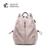 Ba lô LEACAT vải oxford cỡ A4 phong cách hàn quốc đơn giản cho nữ