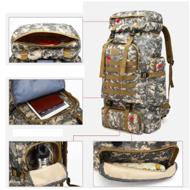 Balo Du Lịch Phượt Cao Cấp 80L PUBG Công Suất Lớn Giá Rẻ BL104 Chỉ 399k 6
