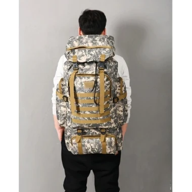 Balo Du Lịch Phượt Cao Cấp 80L PUBG Công Suất Lớn Giá Rẻ BL104 Chỉ 399k 8
