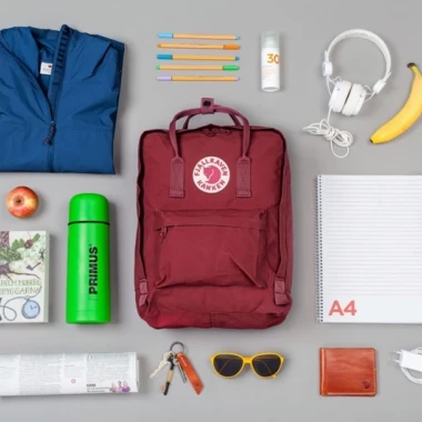 Balo Kanken nam nữ Unisex thời trang đi học vải chống nước đựng laptop A4 phong cách ulzzang Hàn Quốc 3