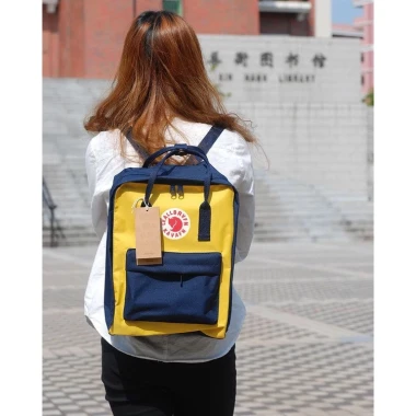 Balo Kanken nam nữ Unisex thời trang đi học vải chống nước đựng laptop A4 phong cách ulzzang Hàn Quốc 5