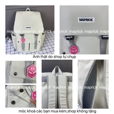 Balo Thời Trang Nam Nữ Maprick BL52 Giảm Giá 200k - Cầm Tay Tiện Lợi