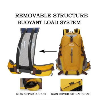 Balo Trekking 40L Chống Nước Nhẹ B62 - Du Lịch Leo Núi Giá Rẻ 689k 2 Balo Trekking 40L Chống Nước Nhẹ B62 - Du Lịch Leo Núi Giá Rẻ 689k 2