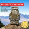 Balo Trekking 80L Chống Nước Siêu Cứng Cáp Leo Núi, Phượt, Du Lịch Nam Nữ Giá Rẻ 2