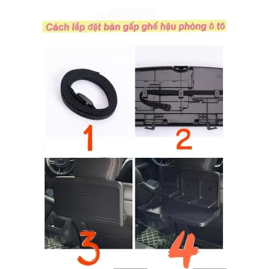 Bàn ăn đai ghế ô tô, giá đựng đồ uống, cốc xe, trợ giữ điện thoại, tủ đựng đồ đa năng có thể gấp 1 4 Bàn ăn đai ghế ô tô, giá đựng đồ uống, cốc xe, trợ giữ điện thoại, tủ đựng đồ đa năng có thể gấp 1 4