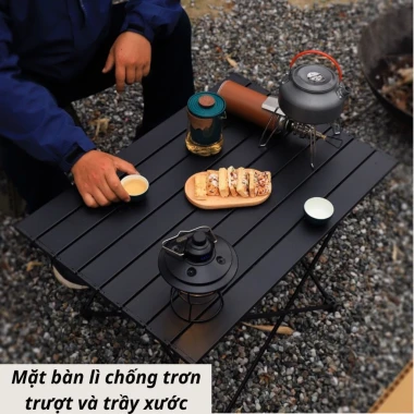 Bàn Camping Gấp Gọn - Du Lịch Dã Ngoại Thép Chống Rỉ Sét Giá Cực Tốt 145k 8 Bàn Camping Gấp Gọn - Du Lịch Dã Ngoại Thép Chống Rỉ Sét Giá Cực Tốt 145k 8