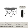 Bàn Camping Gấp Gọn - Du Lịch Dã Ngoại Thép Chống Rỉ Sét Giá Cực Tốt 145k 16