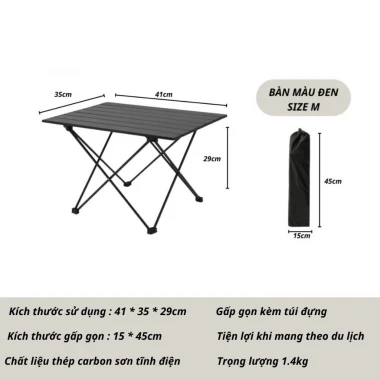 Bàn Camping Gấp Gọn - Du Lịch Dã Ngoại Thép Chống Rỉ Sét Giá Cực Tốt 145k 16 Bàn Camping Gấp Gọn - Du Lịch Dã Ngoại Thép Chống Rỉ Sét Giá Cực Tốt 145k 16