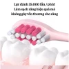 Bàn chải điện cho trẻ em BRUMIVO cao cấp - Lông lụa mềm mại, Tặng 8 đầu chải, Giá chỉ 195k 5