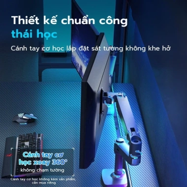 Bàn Gaming F3 Xpanse ZK 200KG – Nắp lật giấu dây, đa năng gọn gàng, giảm giá 1.199.000₫ 4
