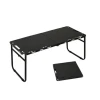 Bàn gấp đa chức năng màu đen 104x48x45cm cắm trại ngoài trời giá rẻ chất lượng cao 5