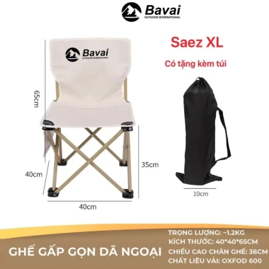 "Bàn ghế gấp gọn vải dù đa năng cho du lịch, dã ngoại, quán trà tranh giá rẻ" 25