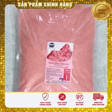 Bán sỉ Muối Hồng Himalaya Organic 10Kg dạng mịn & hạt - Freeship - Chính hãng