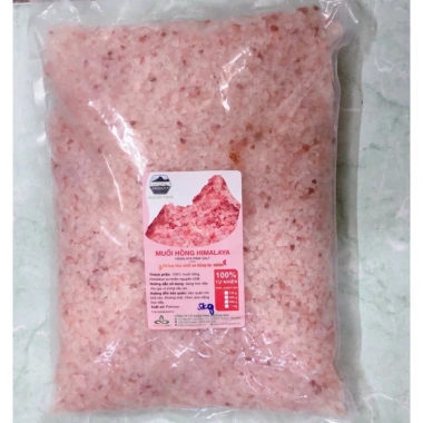 Bán sỉ Muối Hồng Himalaya Organic 10Kg dạng mịn & hạt - Freeship - Chính hãng