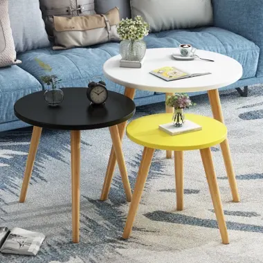 Bàn Trà Sofa Ngồi Bệt Gỗ Tự Nhiên Giá Rẻ - Decor Phòng Ngủ Lý Tưởng Dưới 100k 2