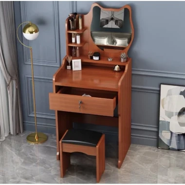 "Bàn Trang Điểm Mini Tiện Lợi 50cm Giá Rẻ Bất Ngờ - Tặng Ghế Chỉ 850k" 2