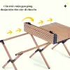 Bàn Trứng Camping Gấp Gọn TANLOOK - Dã Ngoại, Du Lịch Tiện Lợi - Giá Chỉ 220k 4