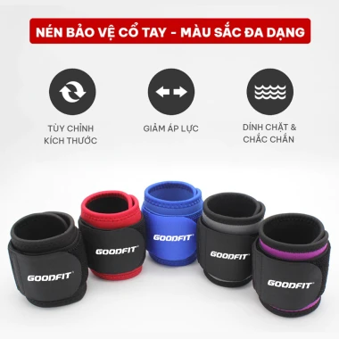 Băng bảo vệ cổ tay GoodFit GF306W tập thể thao - Điều chỉnh tiện lợi giá chỉ 99000đ 4 Băng bảo vệ cổ tay GoodFit GF306W tập thể thao - Điều chỉnh tiện lợi giá chỉ 99000đ 4