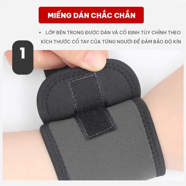 Băng bảo vệ cổ tay GoodFit GF306W tập thể thao - Điều chỉnh tiện lợi giá chỉ 99000đ 6 Băng bảo vệ cổ tay GoodFit GF306W tập thể thao - Điều chỉnh tiện lợi giá chỉ 99000đ 6