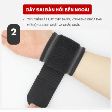 Băng bảo vệ cổ tay GoodFit GF306W tập thể thao - Điều chỉnh tiện lợi giá chỉ 99000đ 7 Băng bảo vệ cổ tay GoodFit GF306W tập thể thao - Điều chỉnh tiện lợi giá chỉ 99000đ 7