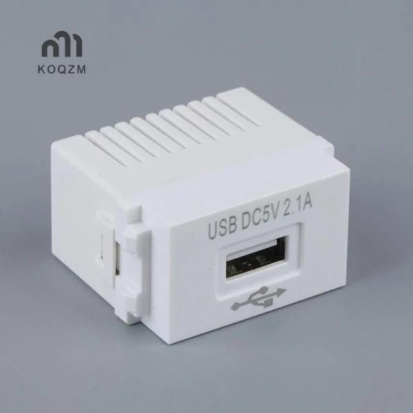 Ảnh sản phẩm Bảng sạc USB 220V KOQZM - Module nguồn đa cổng 5V 2.1A, ổ cắm biến áp, giá ưu đãi 80,520