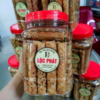 BÁNH CUỐN MÈ Quảng Ngãi / BÁNH ỐNG MÈ GIÒN Đặc Sản Quảng Ngãi 4