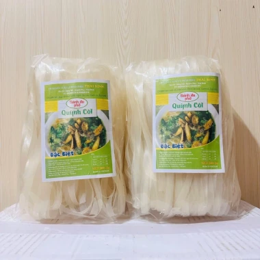 Bánh Đa Khô Sợi To Quỳnh Côi Thái Bình 2kg - Phở Khô Gạo Nguyên Chất Dai Ngon Giá Rẻ 39497đ 2