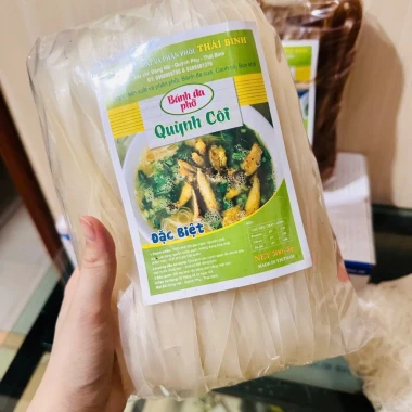 Bánh Đa Khô Sợi To Quỳnh Côi Thái Bình 2kg - Phở Khô Gạo Nguyên Chất Dai Ngon Giá Rẻ 39497đ 4