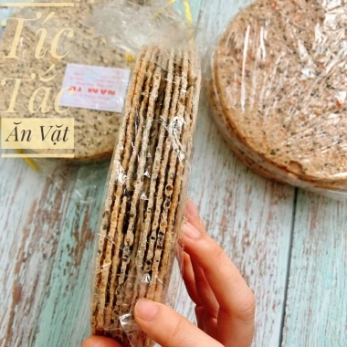 Bánh Đa Tép Tây Ninh Giảm Giá - 10 Cái Chỉ 40850đ - Bánh Đa Mè Dừa Ngon Béo Giòn 6