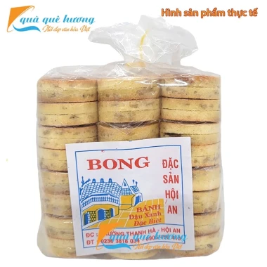 Bánh đậu xanh nướng nhân thịt Hội An 260gr giá rẻ chỉ 121k - Combo 10 gói đặc biệt ngon 5 Bánh đậu xanh nướng nhân thịt Hội An 260gr giá rẻ chỉ 121k - Combo 10 gói đặc biệt ngon 5