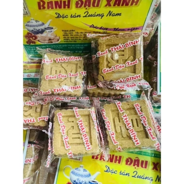 Bánh Đậu Xanh Nướng Thái Bình 250g Giòn Thơm Đặc Sản Quảng Nam Giá Chỉ 49k 3