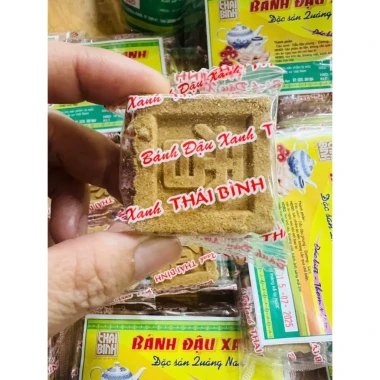 Bánh Đậu Xanh Nướng Thái Bình 250g Giòn Thơm Đặc Sản Quảng Nam Giá Chỉ 49k 4
