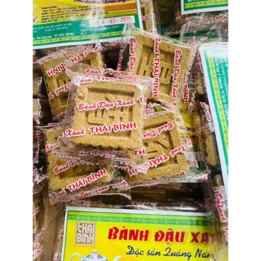 Bánh Đậu Xanh Nướng Thái Bình 250g Giòn Thơm Đặc Sản Quảng Nam Giá Chỉ 49k 5