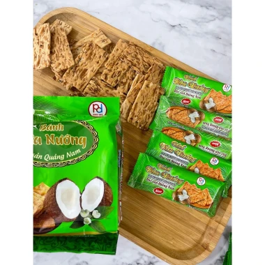 Bánh Dừa Nướng Quảng Nam Đặc Sản Phúc Đạt 180g Giá Chỉ 25k - Mua Ngay 3