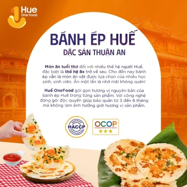 Bánh Ép Huế Vị Thịt Nướng BBQ Giòn Rụm 40g - Món Ăn Vặt Thơm Ngon Giá 20.000đ Hộp Nhỏ 4 Bánh Ép Huế Vị Thịt Nướng BBQ Giòn Rụm 40g - Món Ăn Vặt Thơm Ngon Giá 20.000đ Hộp Nhỏ 4