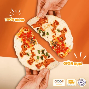 Bánh Ép Huế Vị Thịt Nướng BBQ Giòn Rụm 40g - Món Ăn Vặt Thơm Ngon Giá 20.000đ Hộp Nhỏ 7 Bánh Ép Huế Vị Thịt Nướng BBQ Giòn Rụm 40g - Món Ăn Vặt Thơm Ngon Giá 20.000đ Hộp Nhỏ 7