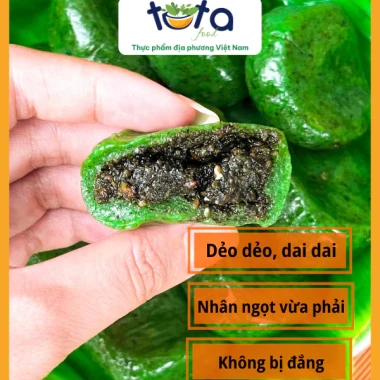 Bánh ngải cứu đặc sản vùng miền bánh lá ngải tươi 10 bánh 650gr Tuta Food ship hỏa tốc HCM 7 Bánh ngải cứu đặc sản vùng miền bánh lá ngải tươi 10 bánh 650gr Tuta Food ship hỏa tốc HCM 7